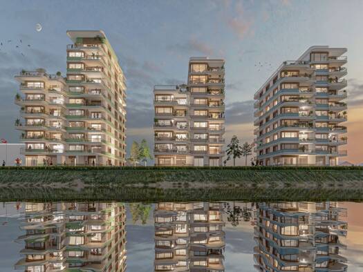 Appartement à vendre - neuf 200 000 € 2 pièces 1 chambre 45,83 m² 12 étages Centre-Victoire Dunkerque 59140