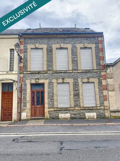 Maison à vendre 81 000 € 6 pièces 3 chambres 89 m² 103 m² de terrain Nord Bogny-sur-Meuse 08120