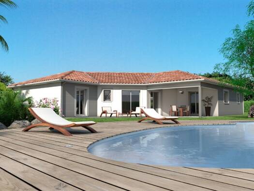 Terrain avec maison neuve à vendre 311 088 € 5 pièces 3 chambres 117 m² 500 m² de terrain Gragnague 31380