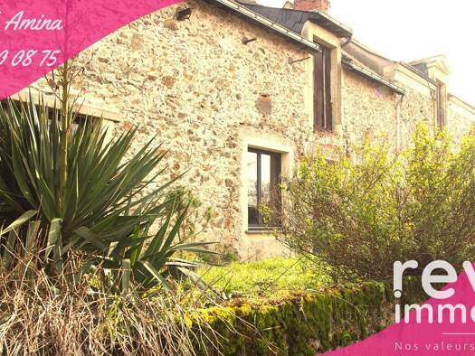 Maison à vendre 213 250 € 5 pièces 1 chambre 220 m² 7 000 m² de terrain Est Chalonnes sur Loire 49290