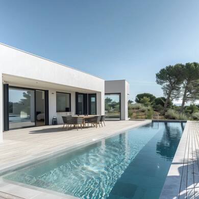 Terrain avec maison neuve à vendre 433 100 € Le Triadou 34270