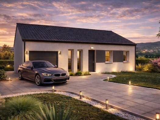 Terrain avec maison neuve à vendre 379 000 € 4 pièces 3 chambres 100 m² Zone de Forêts Fameck 57290