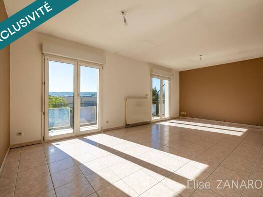Appartement à vendre 192 000 € 2 pièces 1 chambre 53 m² Étage 2/2 Sud Est Hettange-Grande 57330