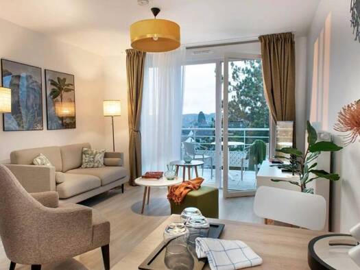 Appartement à louer 734 € 1 pièce 45 m² La Cité Sarreguemines 57200