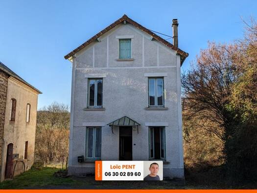 Maison à vendre 70 000 € 5 pièces 3 chambres 66 m² 689 m² de terrain Nizerolles 03250