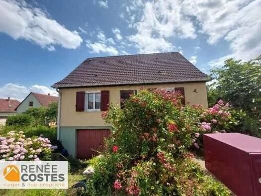 Maison en viager occupé Bouquet 105 413 € 5 pièces 4 chambres 110 m² 392 m² de terrain Nord Mundolsheim 67450