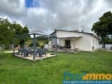 Maison de plain-pied à vendre 249 000 € 4 pièces 3 chambres 100 m² 1 027 m² de terrain Saint-Pierre-de-Bressieux 38870