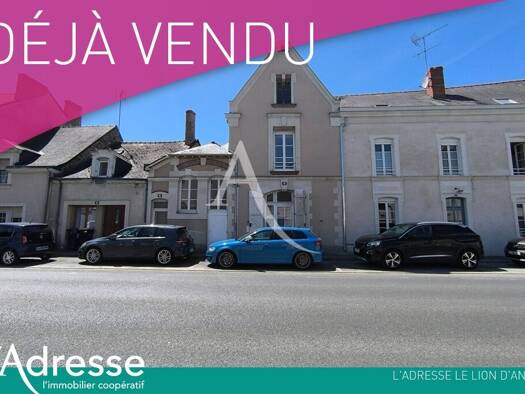 Maison à vendre 171 400 € 4 pièces 2 chambres 137 m² Le Lion d Angers 49220