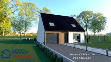 Terrain avec maison neuve à vendre 224 516 € Agnières 62690