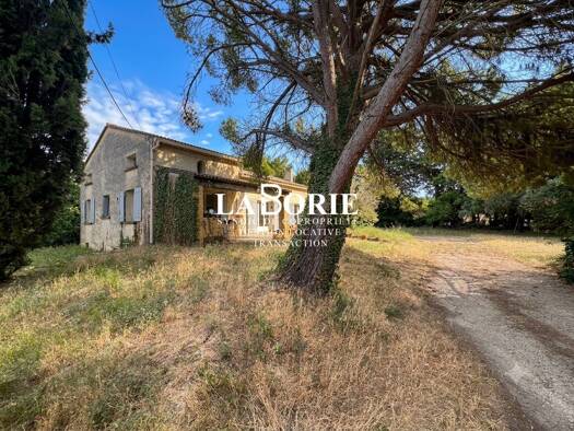 Maison de plain-pied à vendre 368 000 € 4 pièces 3 chambres 165 m² 6 000 m² de terrain Gironde-Cabrieres-Boisfeuillet-Lampourde Orange 84100