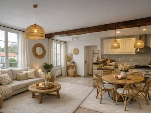 Appartement à vendre 99 844 € 3 pièces 2 chambres 57 m² RDC/2 Pons 17800