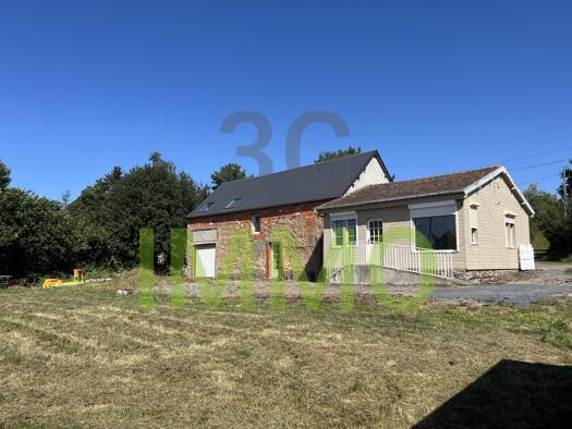 Villa à vendre 169 000 € 7 pièces 5 chambres 163 m² 8 676 m² de terrain Lengronne 50450
