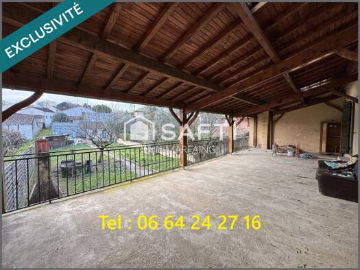 Maison de plain-pied à vendre 172 000 € 6 pièces 4 chambres 151 m² 735 m² de terrain Nord Condom 32100