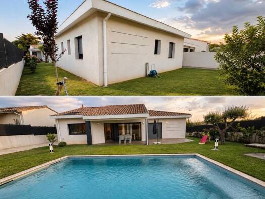 Maison de plain-pied à vendre 478 000 € 5 pièces 4 chambres 127 m² 650 m² de terrain La Roche-de-Glun 26600