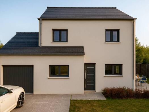 Terrain avec maison neuve à vendre 245 000 € 5 pièces 4 chambres 100 m² 546 m² de terrain Moult-Chicheboville 14370