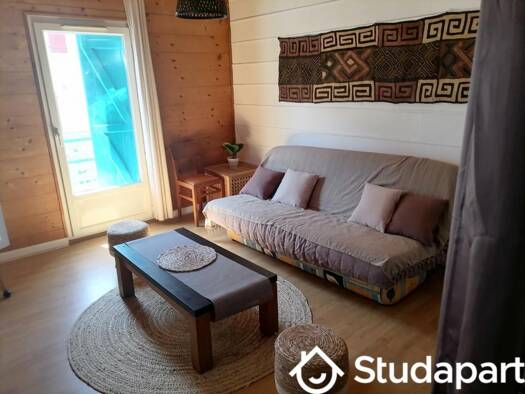 Appartement à louer 600 € 1 pièce 2 chambres 12 m² dès le 01/09/2025 Parc d'Hiver-Marion-Mouriscot Biarritz 64200
