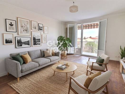Appartement à vendre 165 000 € 4 pièces 3 chambres 83,68 m² Étage 4/4 Moulin à Vent-Ernest Renan Vénissieux 69200