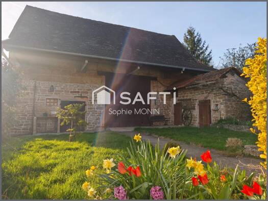 Maison à vendre 151 500 € 5 pièces 2 chambres 65 m² 800 m² de terrain Cuisery 71290