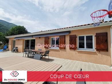 Maison de plain-pied à vendre 290 000 € 5 pièces 4 chambres 117 m² 1 168 m² de terrain Cierp Gaud 31440