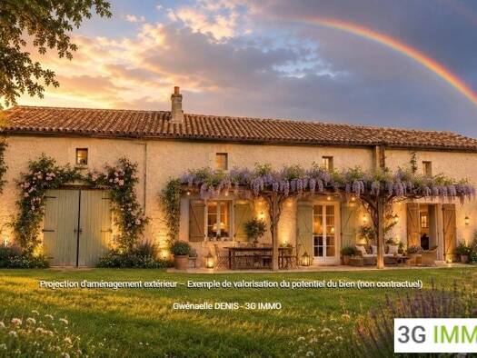 Maison à vendre 45 000 € 3 pièces 1 chambre 130 m² 6 000 m² de terrain Vanzay 79120