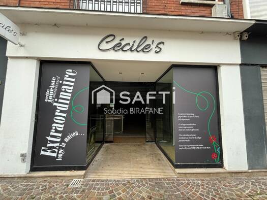 Local commercial à louer 2 250 € 120 m² de surface de vente Est Lens 62300