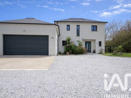 Maison à vendre 400 000 € 8 pièces 4 chambres 149 m² 641 m² de terrain Hors Agglomeration Nort-sur-Erdre 44390