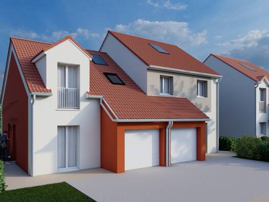 Maison à vendre - neuf 264 900 € 4 pièces 3 chambres 80,5 m² disponible dès maintenant Merville-Franceville-Plage 14810
