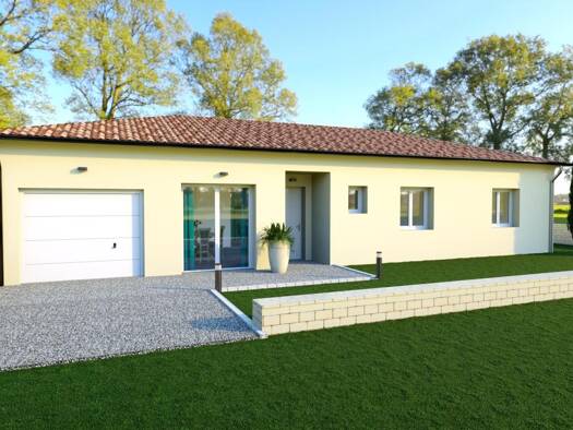 Terrain avec maison neuve à vendre 398 000 € 1 chambre 100 m² La Buissière 38530