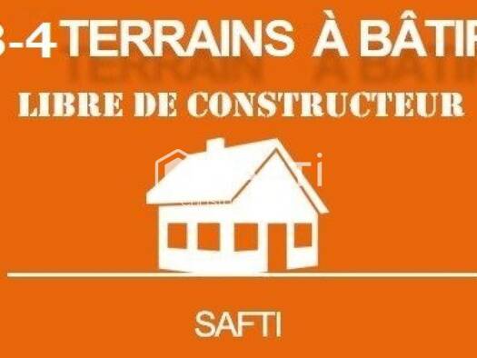 Terrain constructible viabilisé à vendre 499 500 € 4 401 m² de terrain Cadaujac 33140