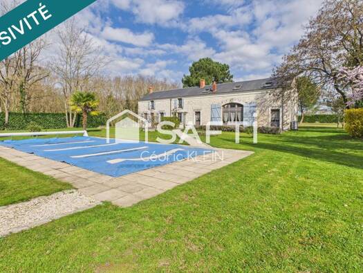 Maison à vendre 445 000 € 7 pièces 5 chambres 236 m² 8 466 m² de terrain Niherne 36250