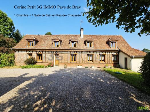 Maison à vendre 308 000 € 8 pièces 4 chambres 169 m² 2 050 m² de terrain Espaubourg 60650