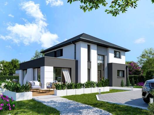 Terrain avec maison neuve à vendre 306 043 € 5 pièces 3 chambres 156,2 m² 738 m² de terrain Saint-Valery-en-Caux 76460