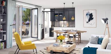 Appartement à vendre - Neuf 193 900 € 3 pièces 2 chambres 62 m² Chelles 77500