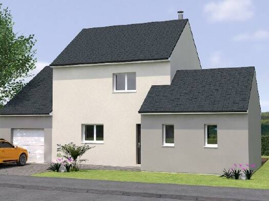 Terrain avec maison neuve à vendre 282 500 € 5 pièces 3 chambres 100 m² 375 m² de terrain Vauchrétien 49320