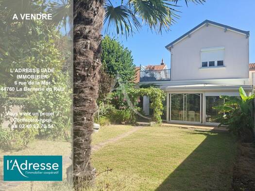 Maison à vendre 648 000 € 5 pièces 3 chambres 129,43 m² 717 m² de terrain La Bernerie-en-Retz 44760