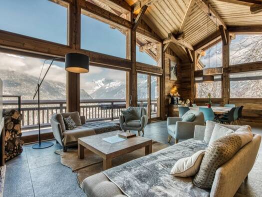 Chalet à vendre 3 450 000 € 8 pièces 420 m² 1 014 m² de terrain Les Houches 74310