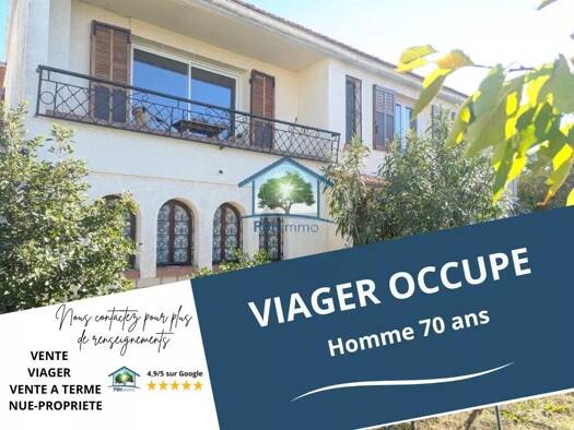 Appartement en viager occupé Bouquet 69 500 € 5 pièces 4 chambres 91,4 m² Étage 1/1 Le Cabot Marseille 9ème 13009