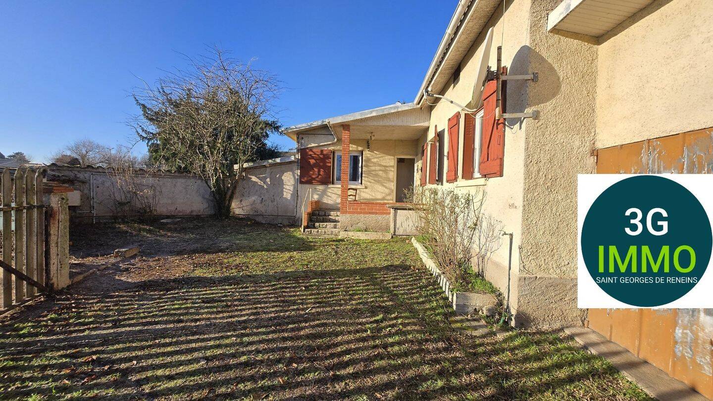 Maison à vendre, 69m², SAINT GEORGES DE RENEINS