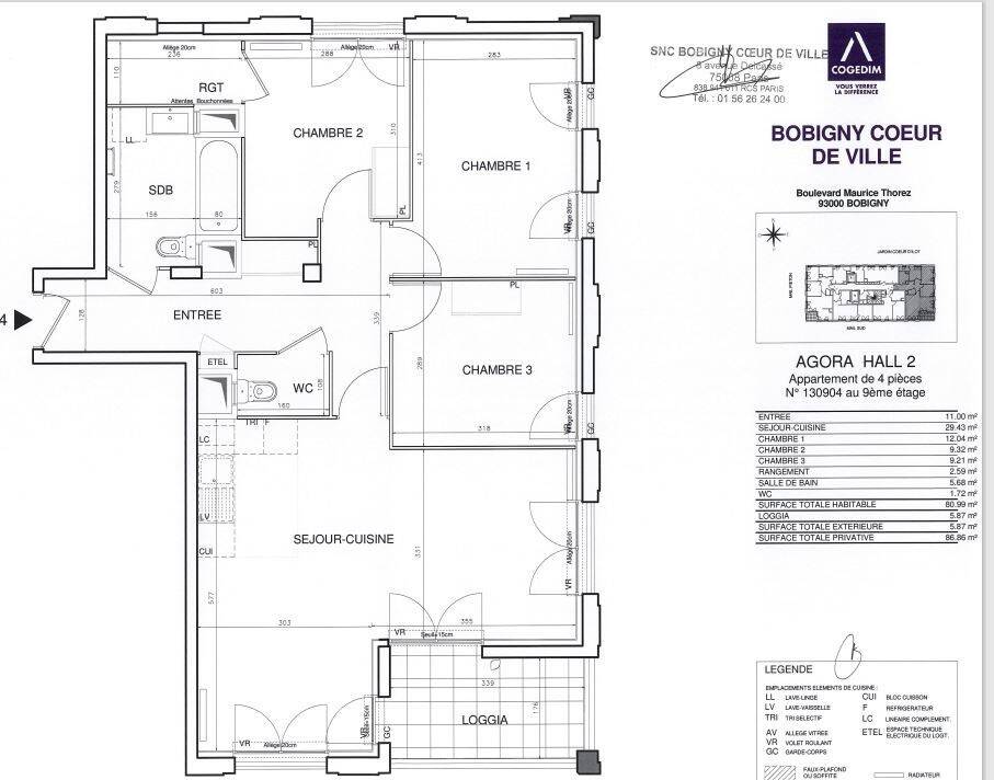Maison à louer, 81m², BOBIGNY