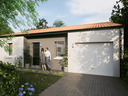 Terrain avec maison neuve à vendre 159 409 € 3 pièces 2 chambres 71 m² 400 m² de terrain Sèvremoine 49230