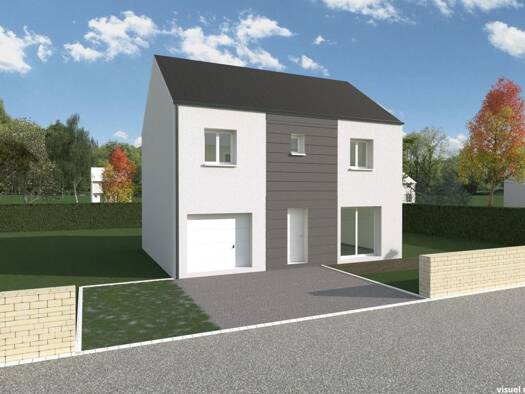 Terrain avec maison neuve à vendre 234 500 € 6 pièces 4 chambres 110 m² 511 m² de terrain Étampes 91150