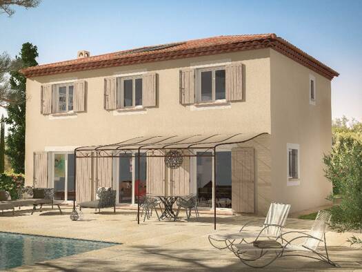 Terrain avec maison neuve à vendre 615 890 € 4 pièces 3 chambres 140 m² 720 m² de terrain Exterieurs Cabriès 13480