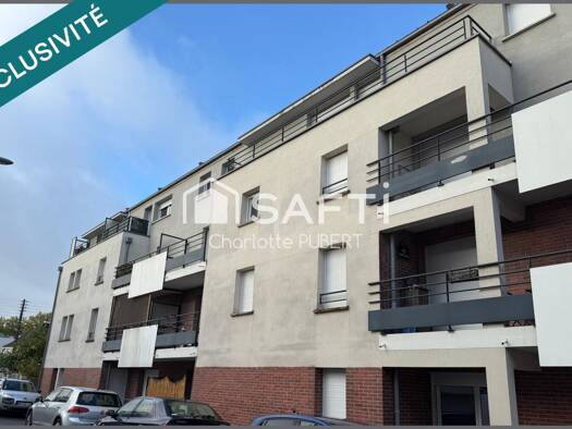Appartement à vendre 165 000 € 3 pièces 2 chambres 63 m² Étage 3/3 Morier-Rigny-Pont Volant-Joué Centre Joué-lès-Tours 37300