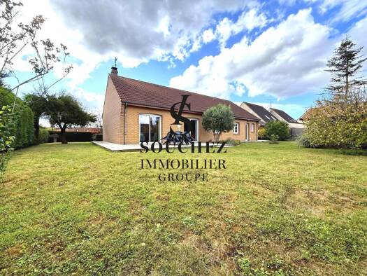 Maison de plain-pied à vendre 282 000 € 5 pièces 3 chambres 125 m² 783 m² de terrain Lens 62300