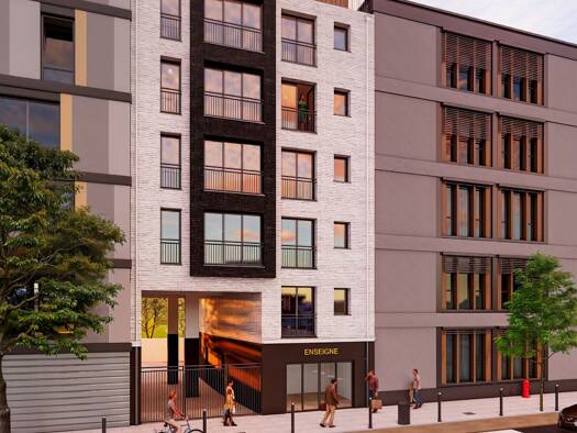 Appartement à vendre - neuf 278 000 € 1 pièce 36,74 m² 3ème étage Reine Blanche Gentilly 94250
