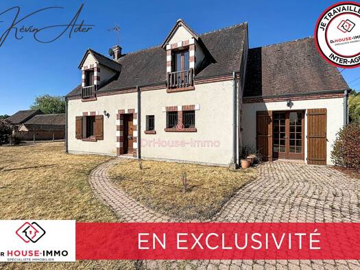 Maison à vendre 199 900 € 6 pièces 4 chambres 157 m² 903 m² de terrain Vannes-sur-Cosson 45510