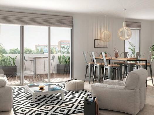 Appartement à vendre - neuf 245 000 € 3 pièces 2 chambres 65 m² Les Hochettes Arras 62000