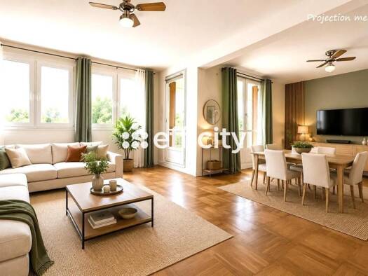 Appartement à vendre 239 500 € 5 pièces 4 chambres 100 m² 1er étage Félix Merlin Épinay-sur-Seine 93800