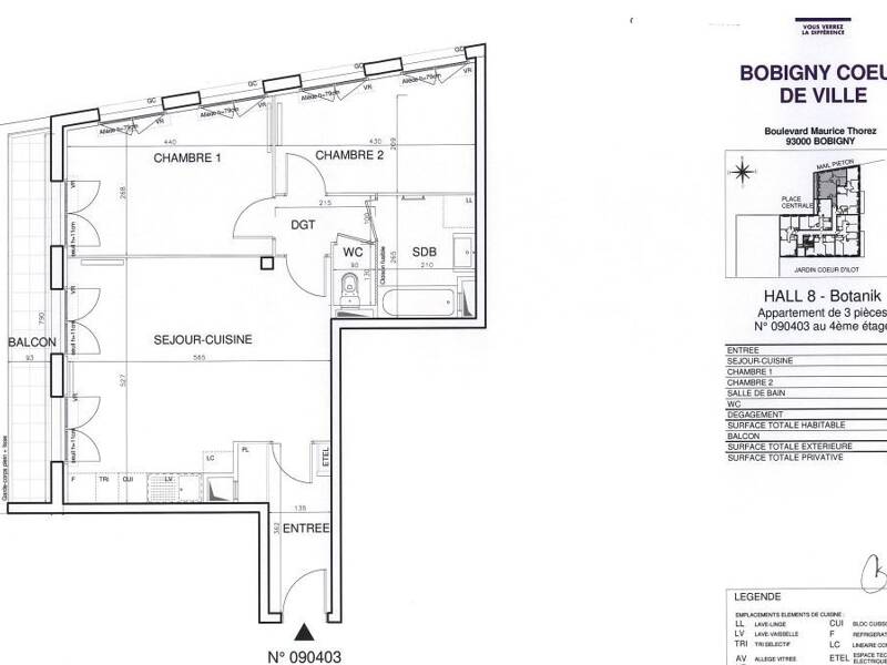 Maison à louer, 64m², BOBIGNY
