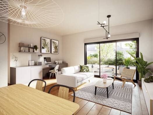 Appartement à vendre - Neuf 265 000 € 2 pièces 1 chambre 43 m² Étage 1/3 Juvigny 74100